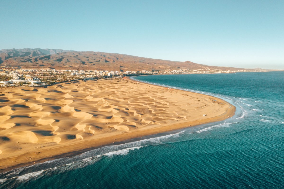 Dunas de Maspalomas en Gran Canaria